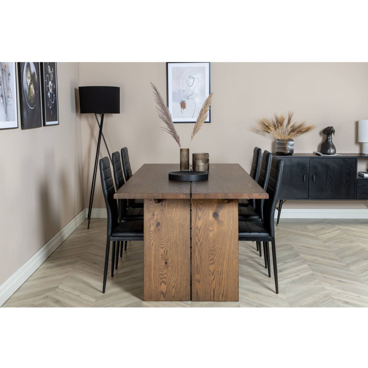 VENTURE DESIGN Slider spisebord, m. 2 tillægsplader, produktbillede 7 af 10, Spiseborde hos HomeNordic