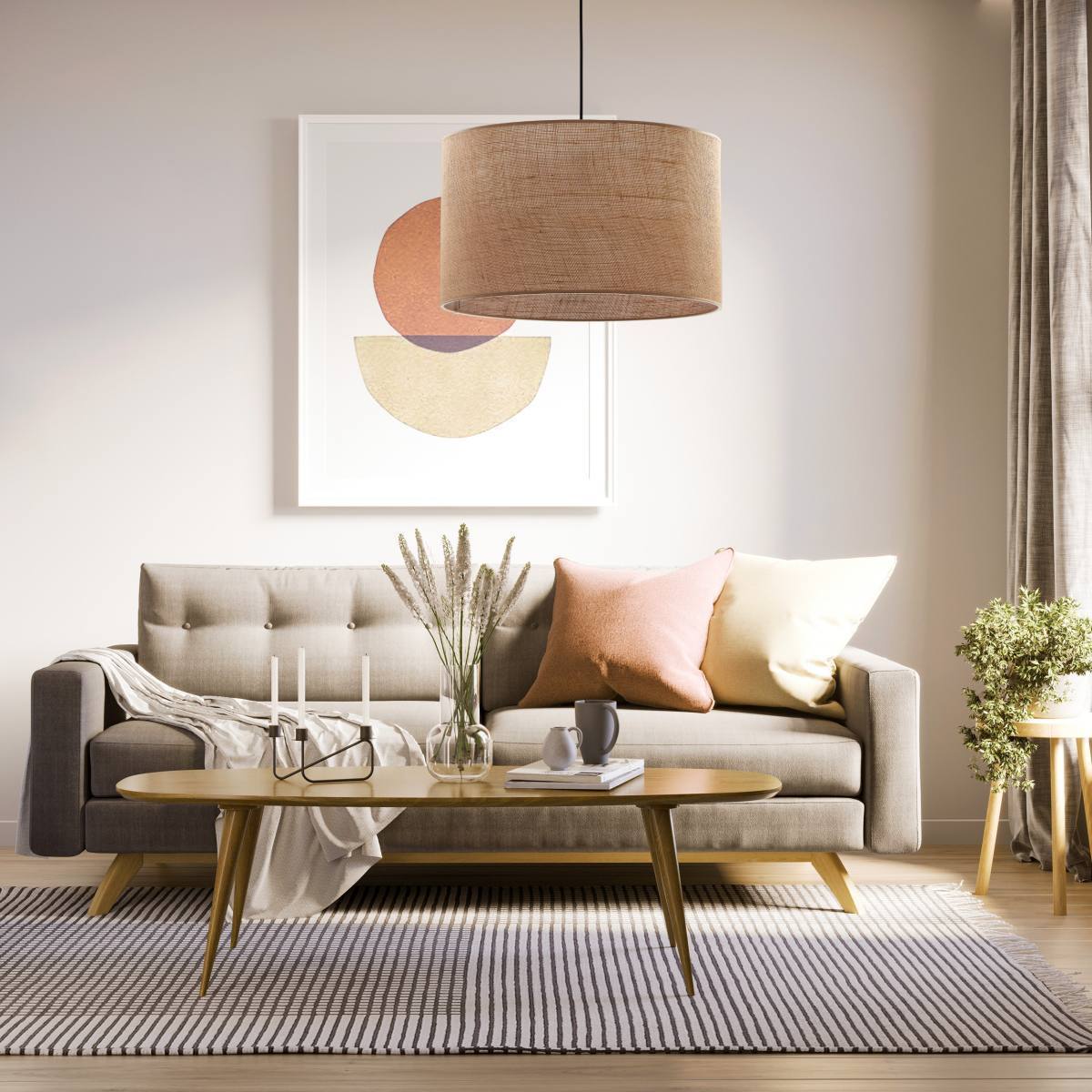 TK Jute loftlampe, produktbillede 4 af 4, Loftlamper hos HomeNordic