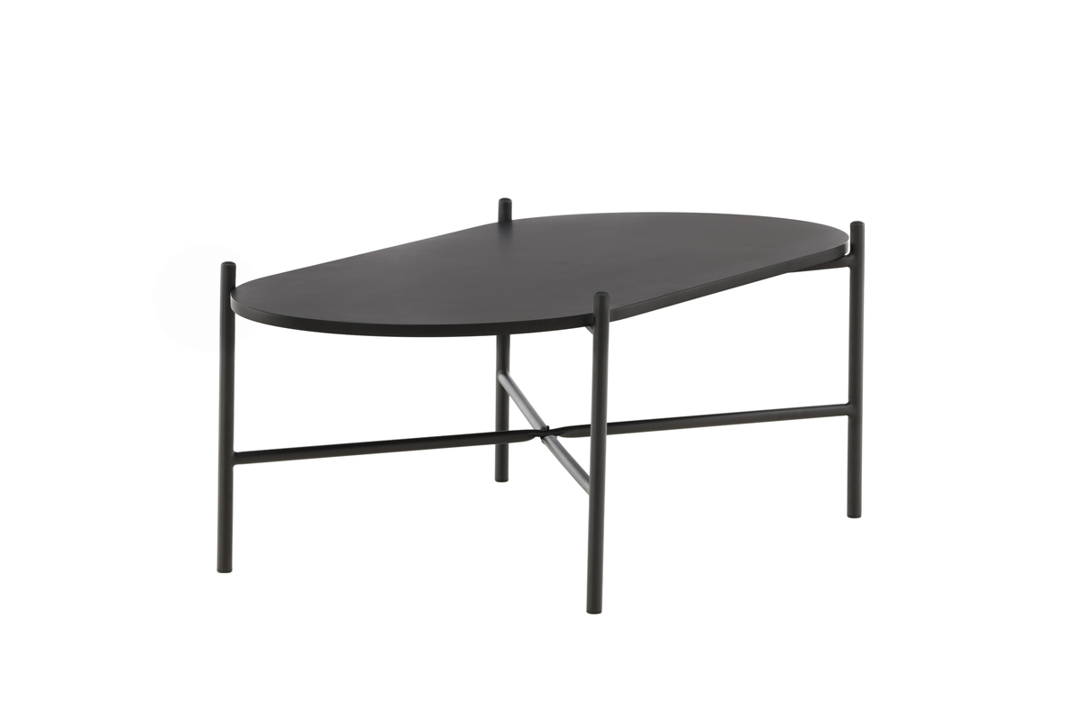 Pebber - Sofabord i sort metal og malet MDF plade, produktbillede 8 af 9, Moderne designs hos HomeNordic
