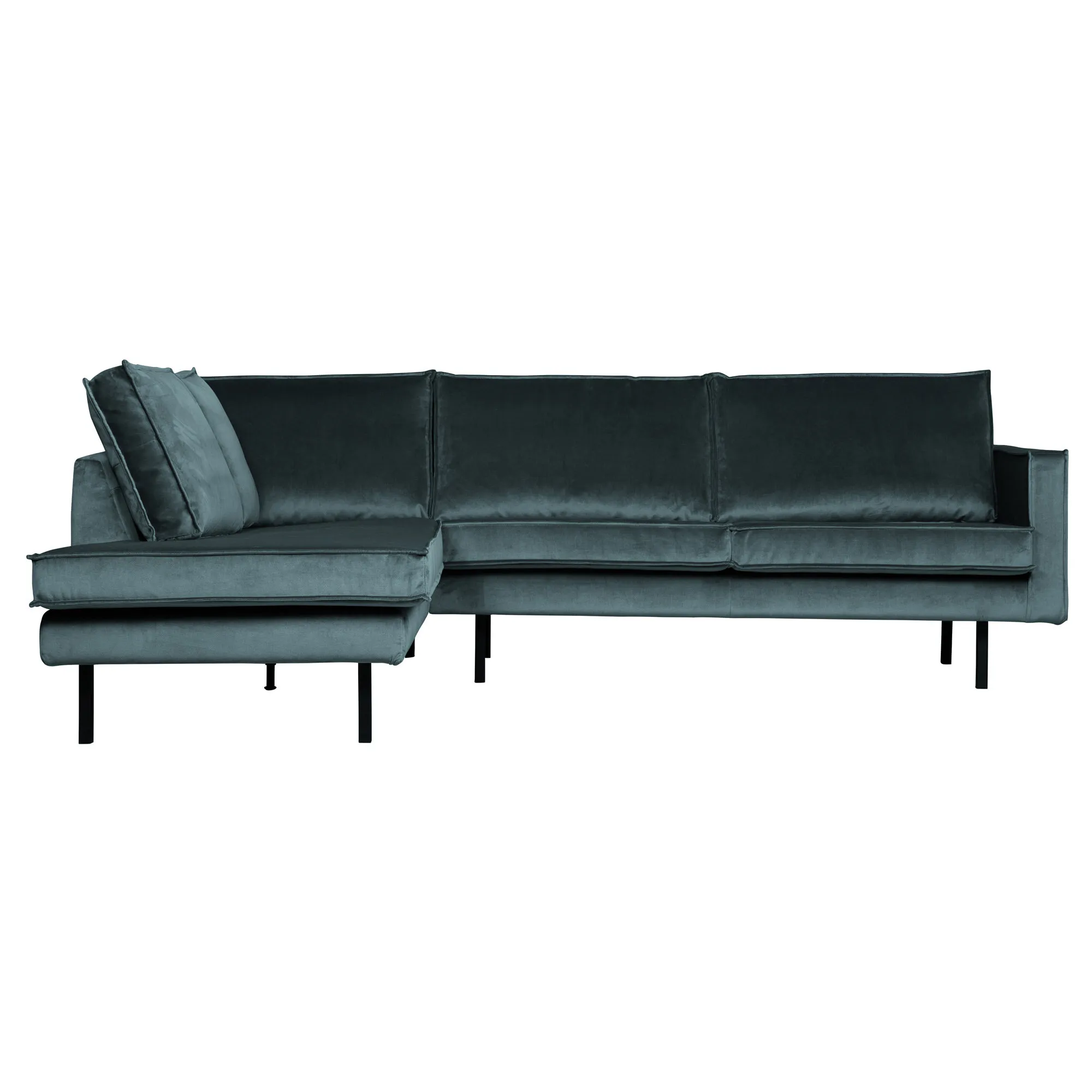 Rodeo Hjørnesofa Venstrevendt Velour, Sofaer hos HomeNordic