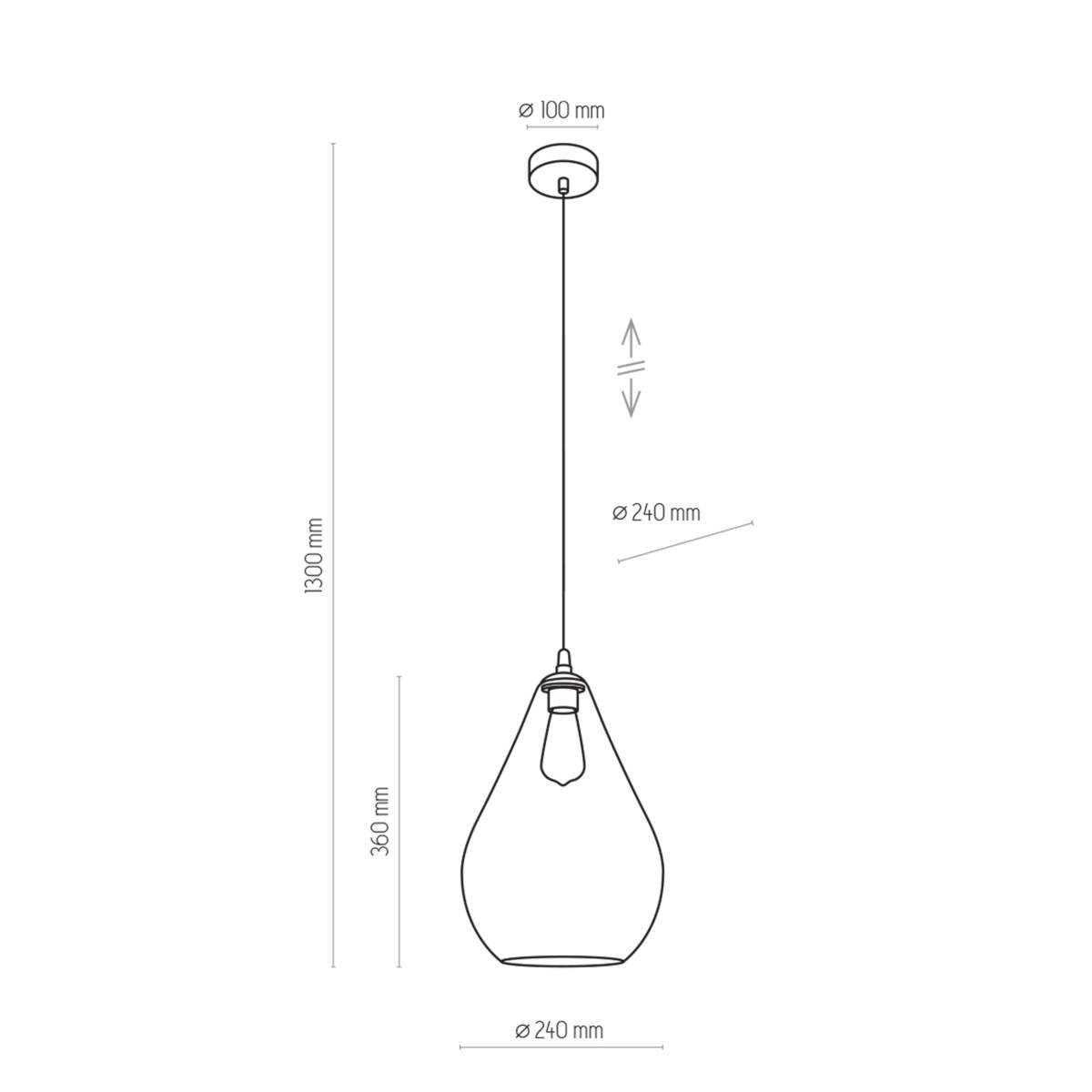 TK Fuente loftlampe, produktbillede 2 af 4, Loftlamper hos HomeNordic