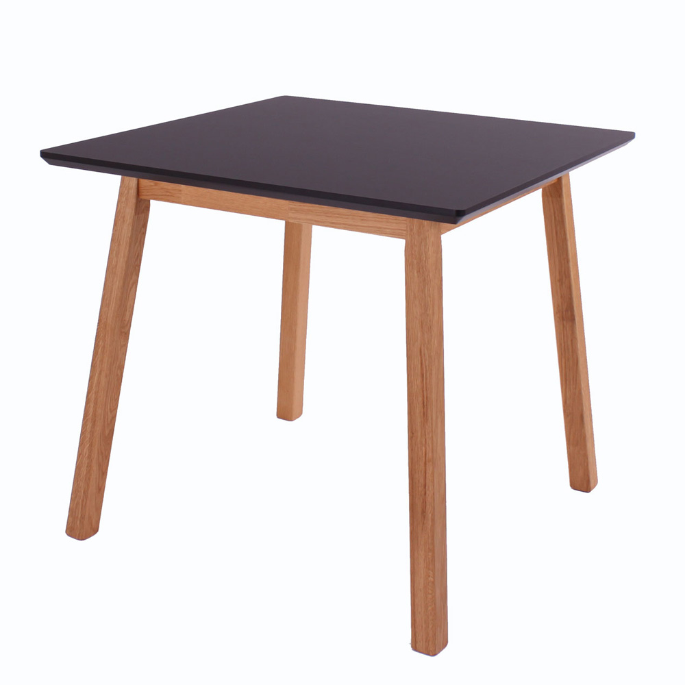 Spisebord, Larvik, Nano laminat, sort, Spiseborde hos HomeNordic