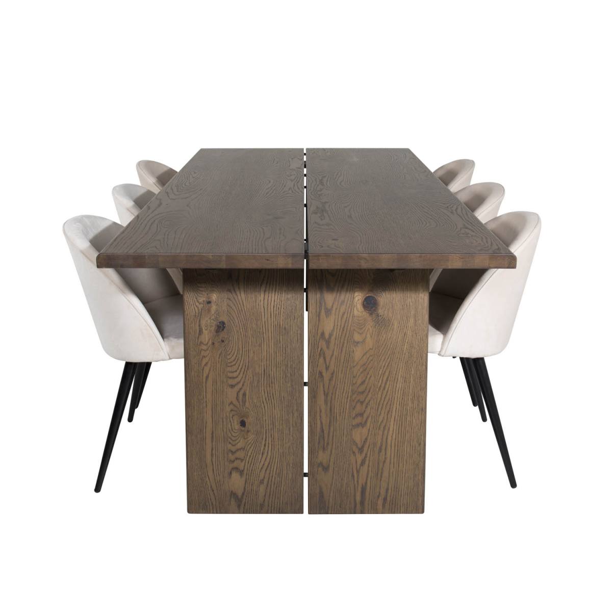 VENTURE DESIGN Slider spisebord, m. 2 tillægsplader, produktbillede 9 af 10, Spiseborde hos HomeNordic