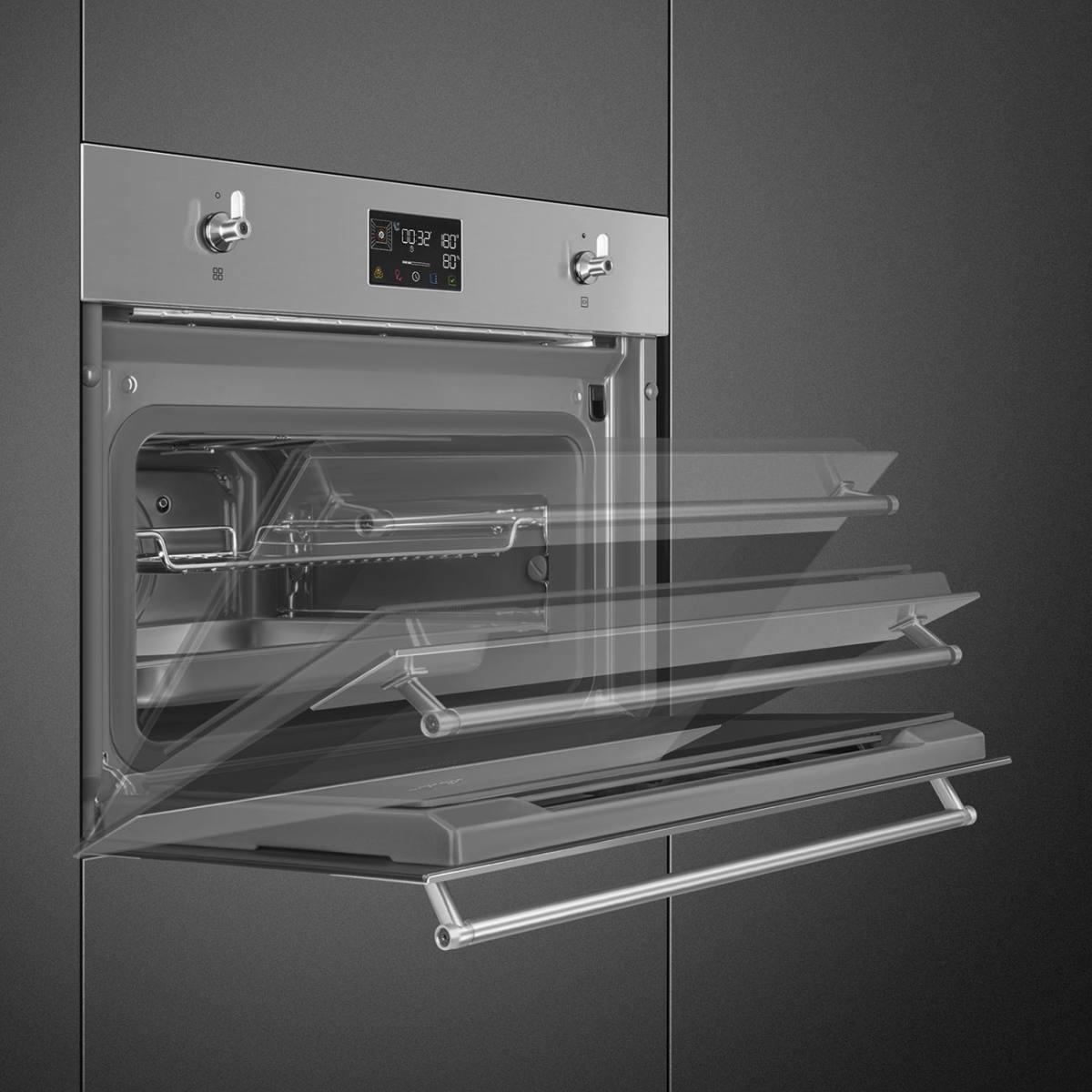 SMEG Kombiovn SO4302S3X, produktbillede 9 af 12, Ovne hos HomeNordic