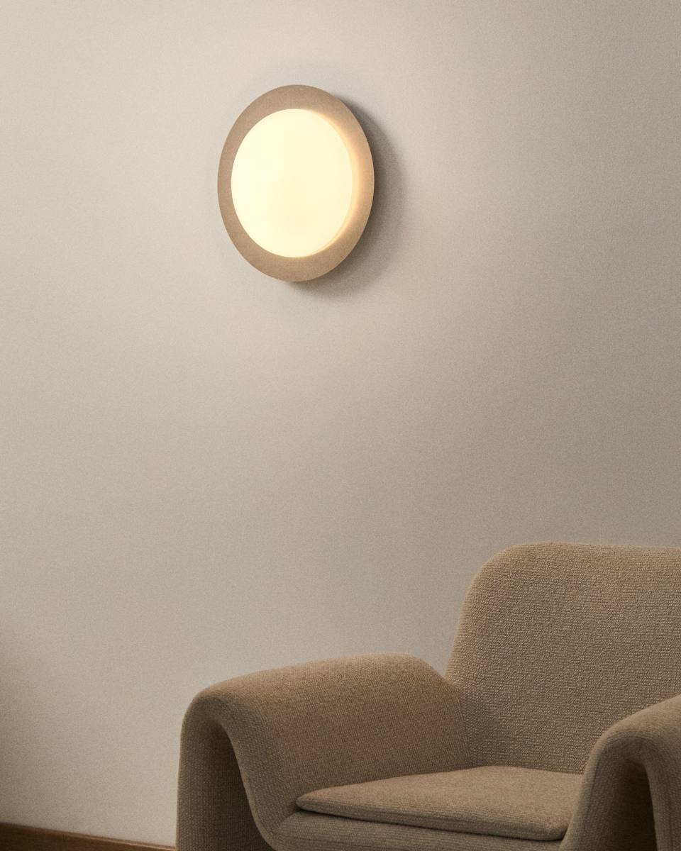 KAVE HOME Novae badeværelsesloftlampe, rund, produktbillede 5 af 5, Loftlamper hos HomeNordic