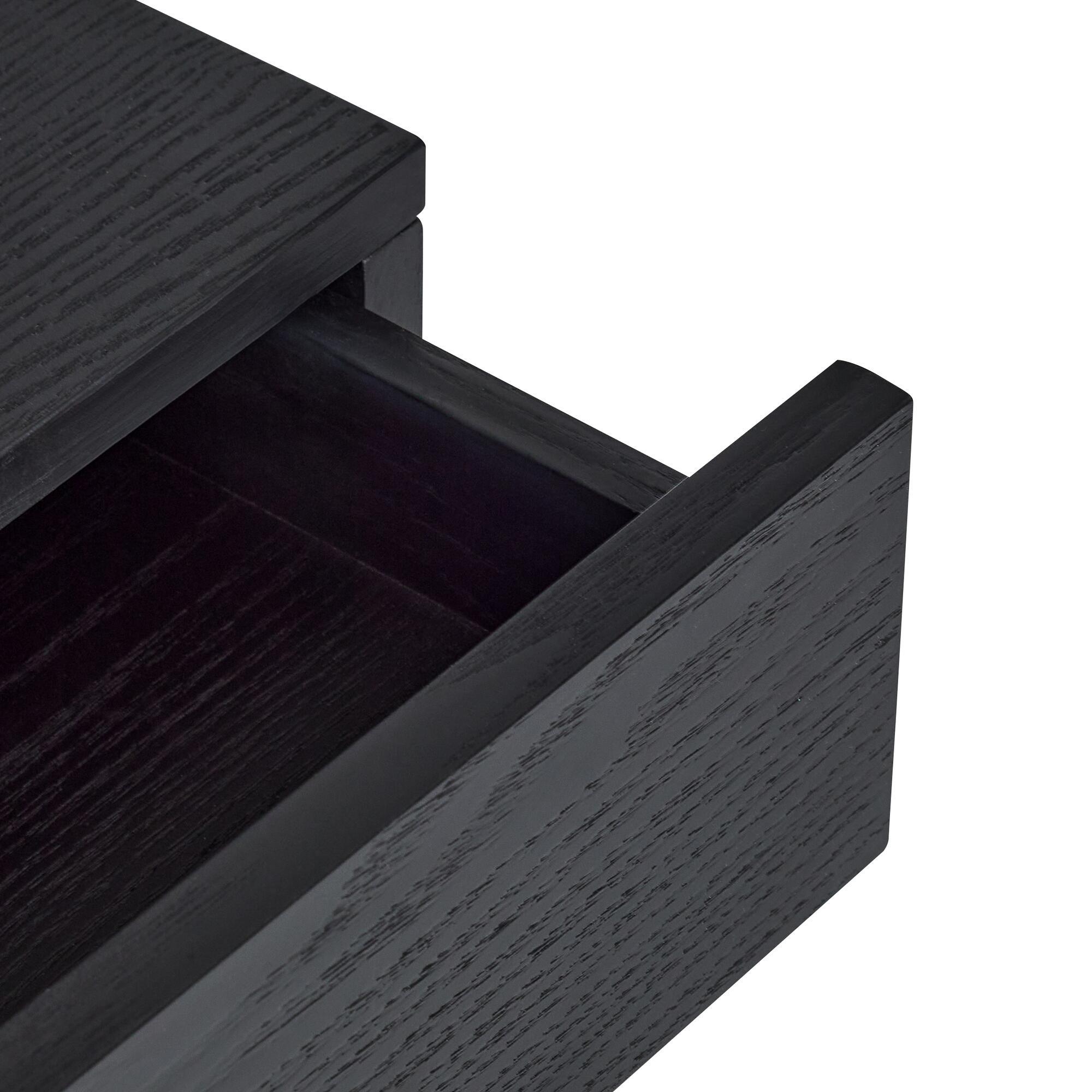 Noir Sengebord Sort, produktbillede 2 af 3, Sengeborde hos HomeNordic