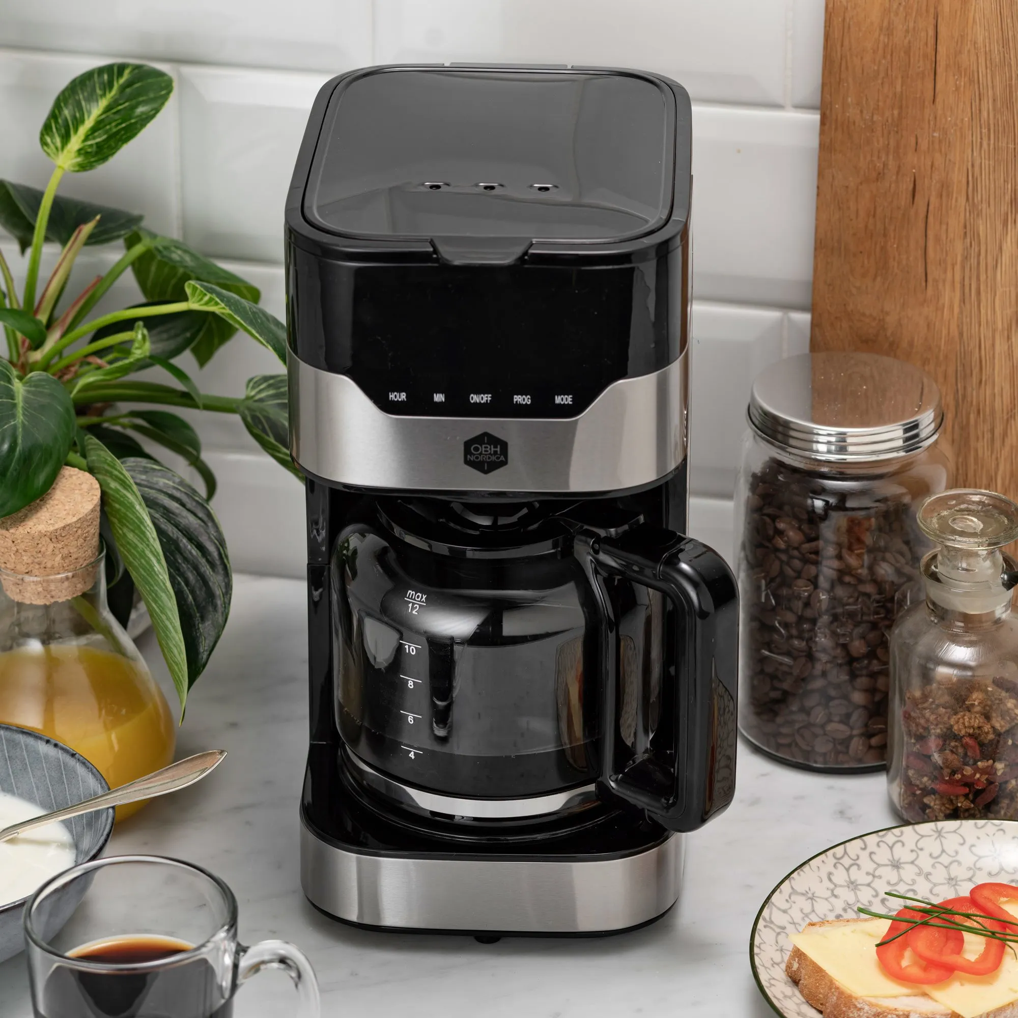 Timer Aroma kaffemaskine, produktbillede 5 af 6, Kaffemaskiner hos HomeNordic