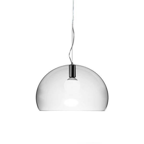 Kartell FL/Y pendel transparent, Pendler hos HomeNordic