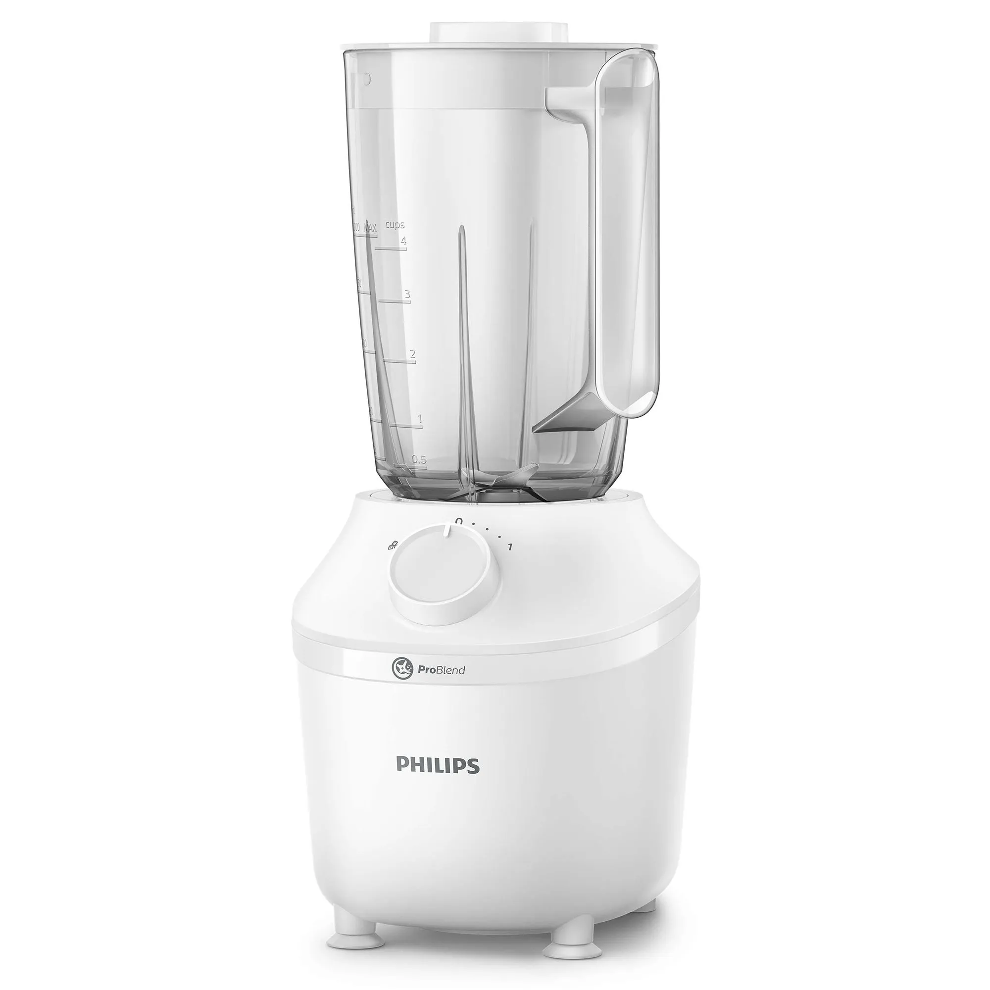 HR2041/00 3000 Series blender, 450 watt, hvid, Blendere hos HomeNordic