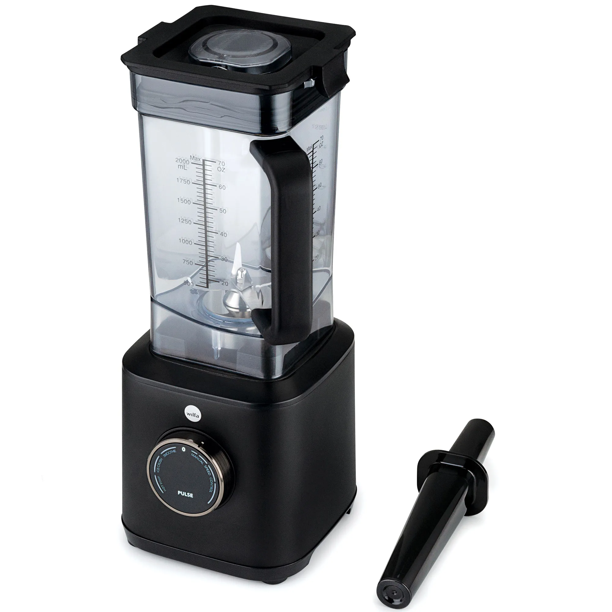 Wilfa Powerfuel XL blender 2 liter, sort, produktbillede 3 af 8, Blendere hos HomeNordic
