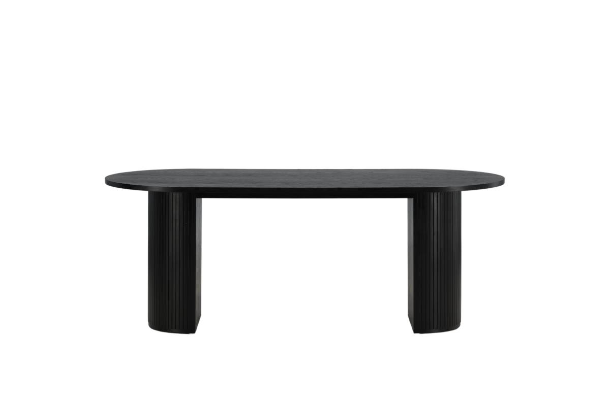 VENTURE DESIGN Bianca spisebord, oval, Spiseborde hos HomeNordic