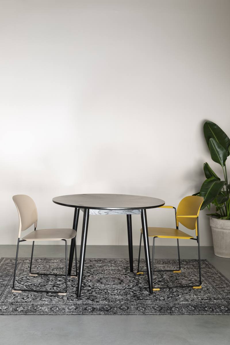 WHITE LABEL LIVING Fabio spisebord, rund, produktbillede 9 af 13, Spiseborde hos HomeNordic