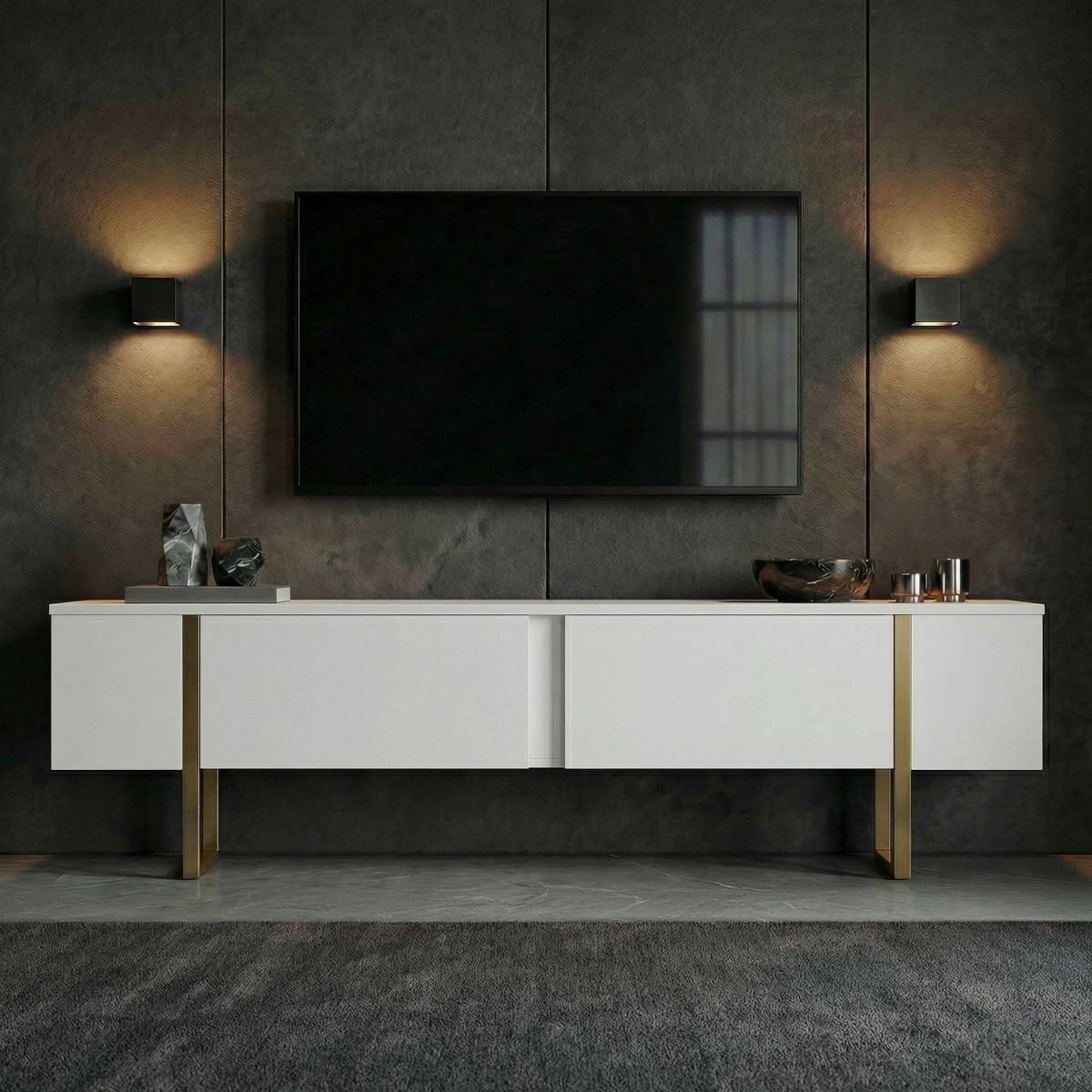 FUNZI LIVING Onera TV-bord, m. 2 låger, produktbillede 7 af 8, TV-borde hos HomeNordic