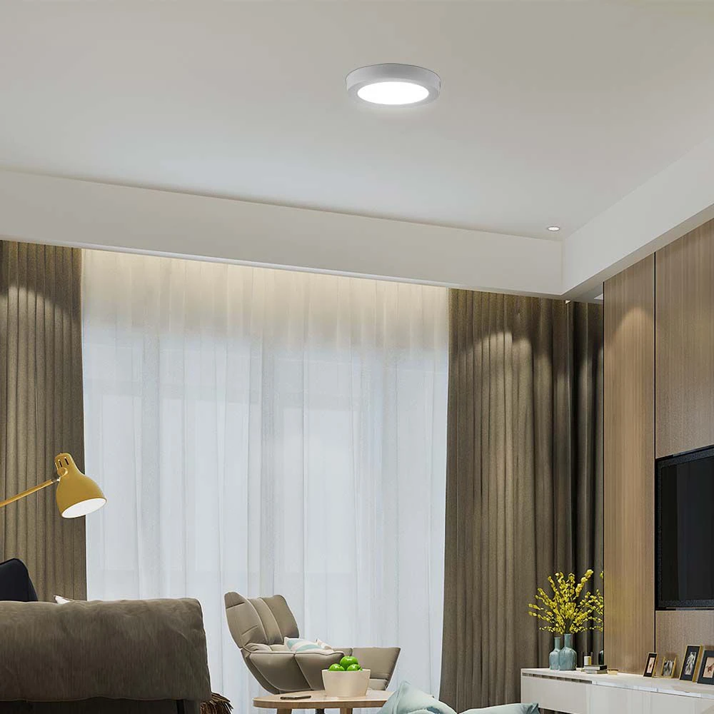 6W Ø12,1cm LED loftlampe, Loftlamper hos HomeNordic