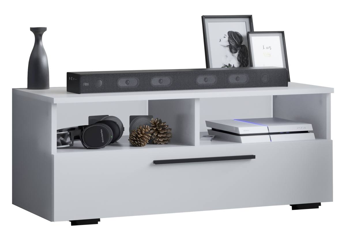 VCM NORDIC Arila L TV-bord, m. 1 låge og 4 rum, produktbillede 3 af 5, TV-borde hos HomeNordic