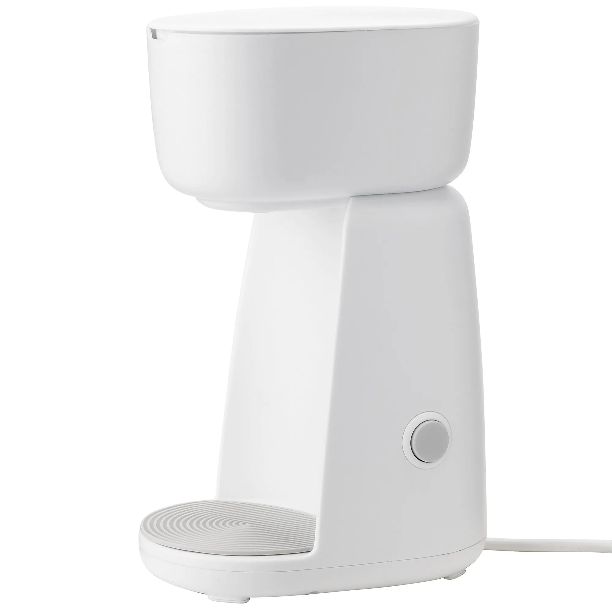 Foodie Single Cup kaffebrygger, hvid, Kaffemaskiner hos HomeNordic