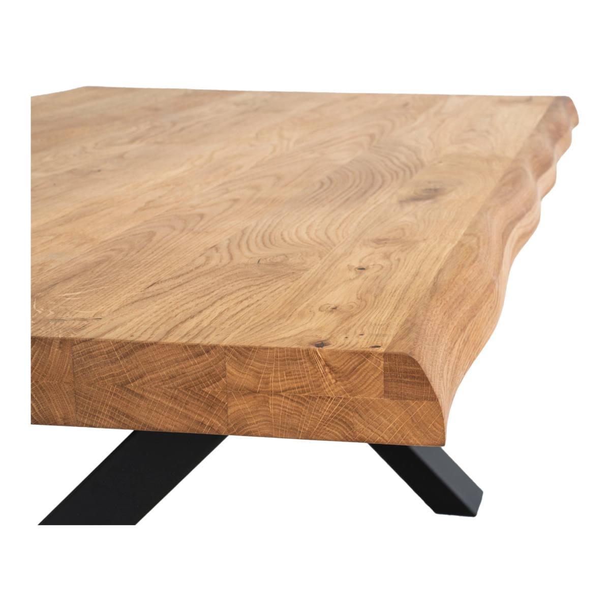 Juva - Sofabord i olieret eg og bølgekant, produktbillede 5 af 24, Moderne designs hos HomeNordic