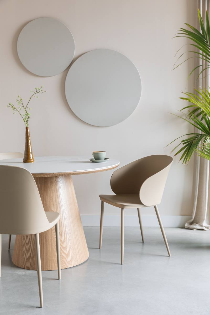 WHITE LABEL LIVING Almira spisebord, rund, produktbillede 8 af 8, Spiseborde hos HomeNordic