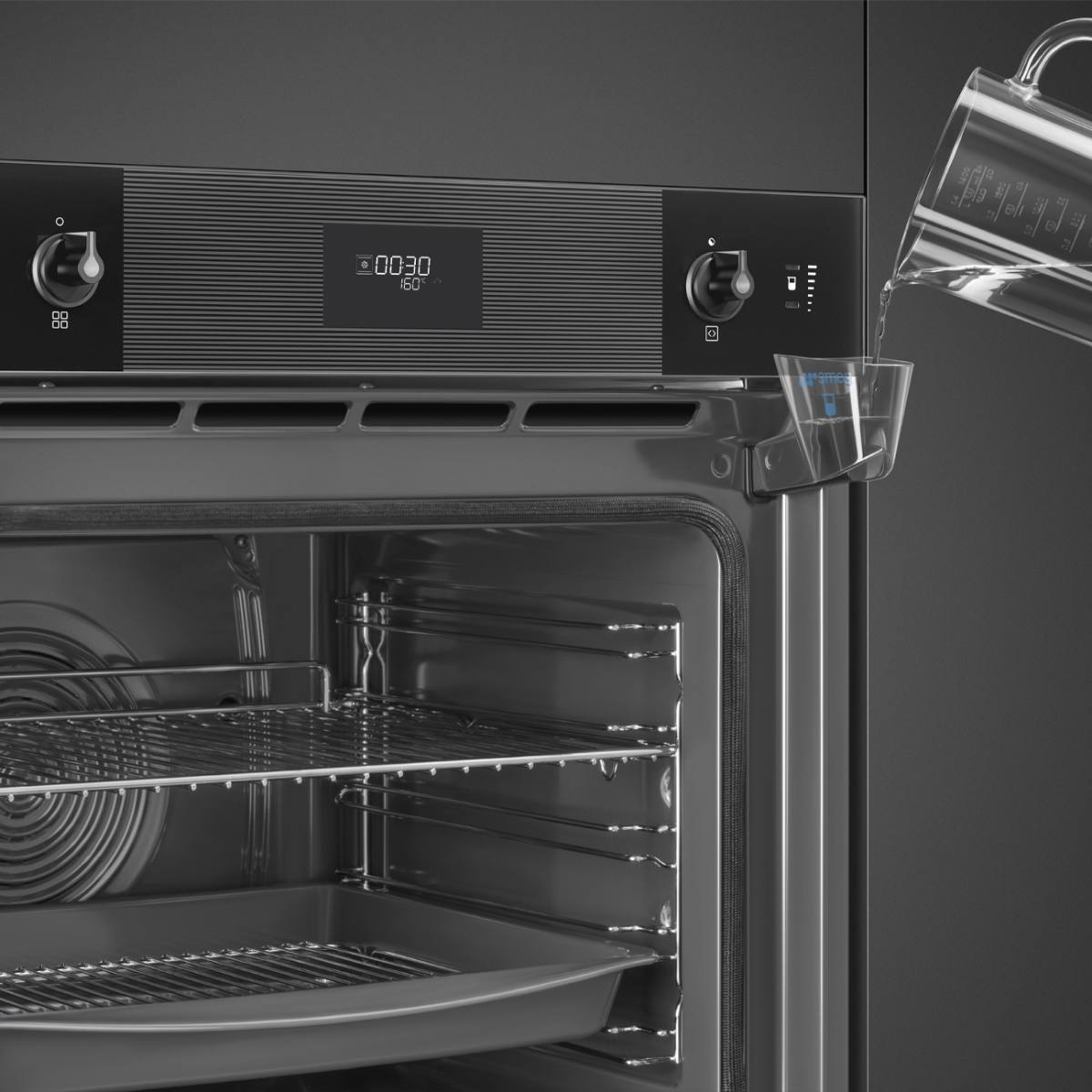 SMEG Indbygningsovn SOP6101S2B3, produktbillede 9 af 11, Ovne hos HomeNordic