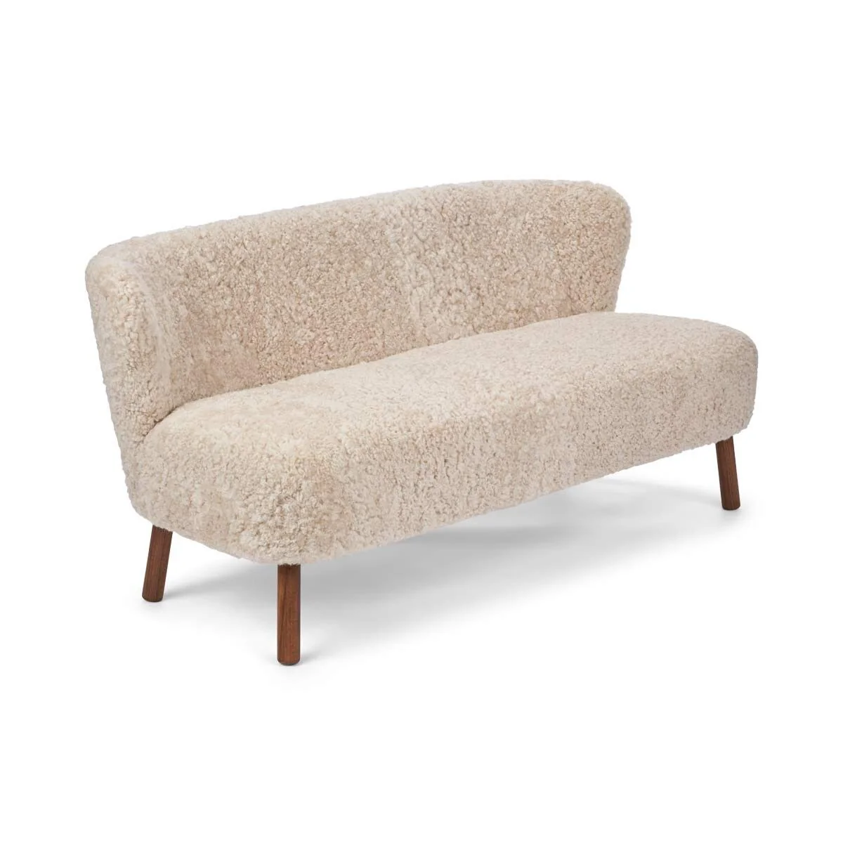 NATURES COLLECTION EMANUEL 3-PERSONERS SOFA DESIGNMØBEL BEIGE VALDNØD, Sofaer hos HomeNordic