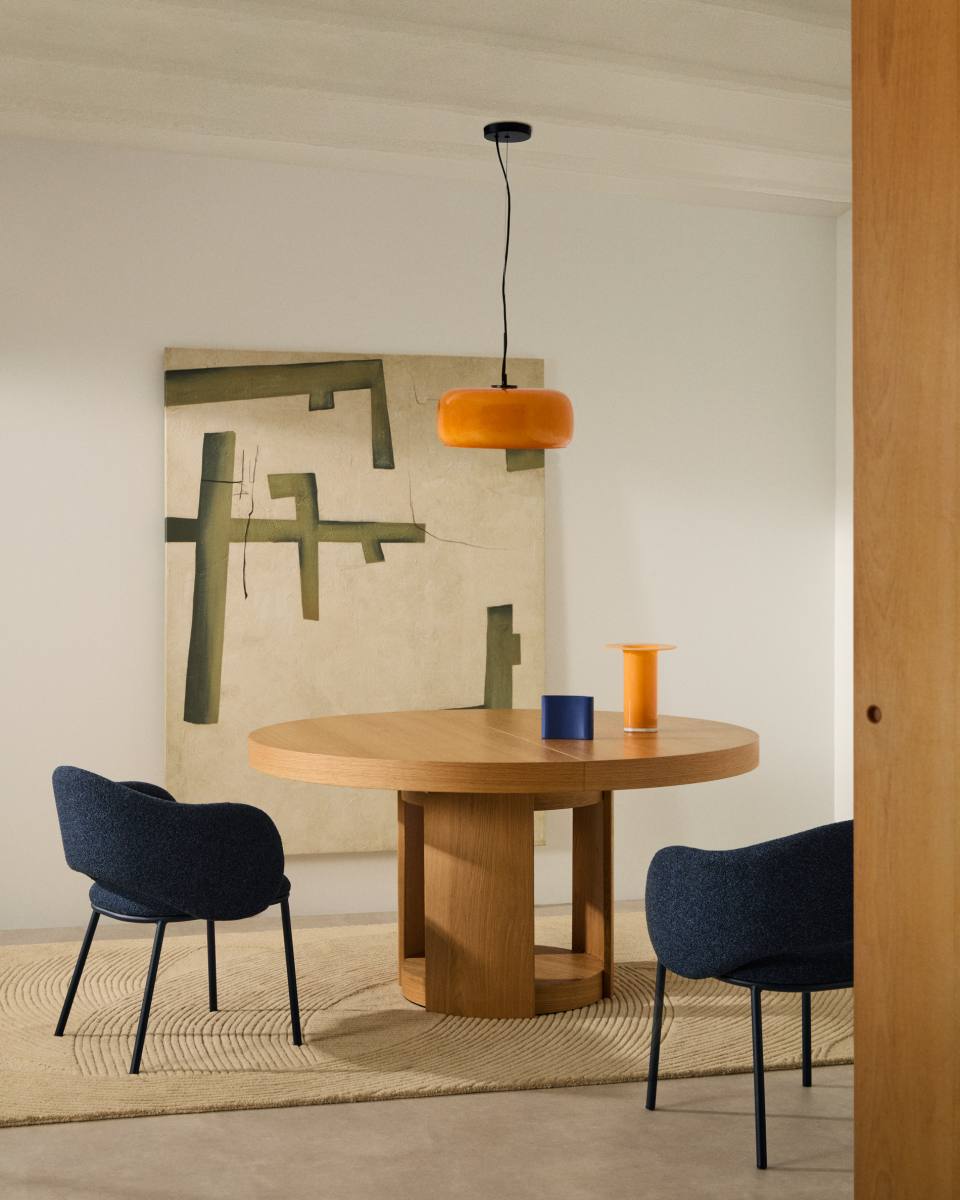 KAVE HOME Reig loftlampe, rund, produktbillede 5 af 7, Loftlamper hos HomeNordic