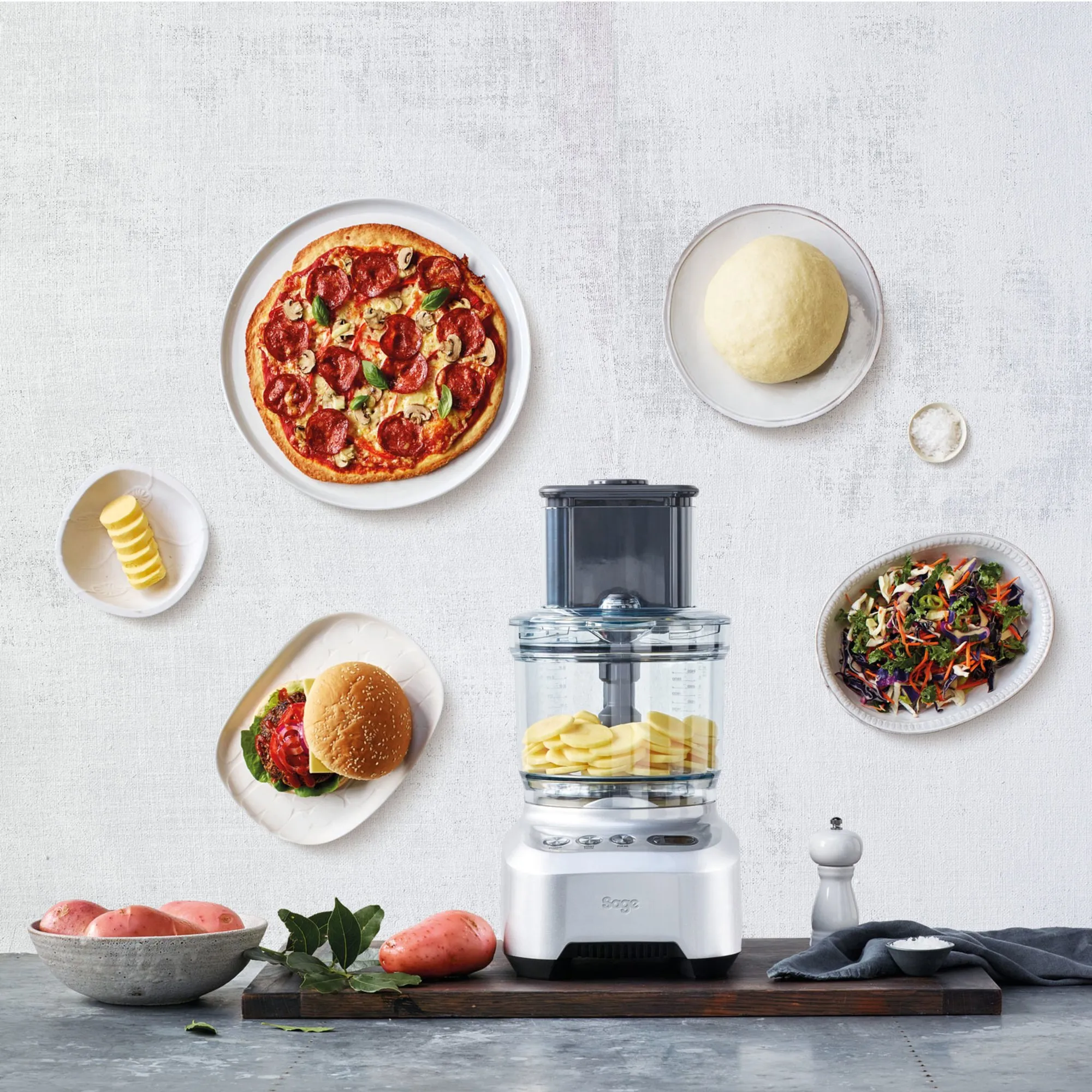 BFP800 The Kitchen Wizz Pro™ foodprocesser, produktbillede 5 af 5, Foodprocessorer hos HomeNordic