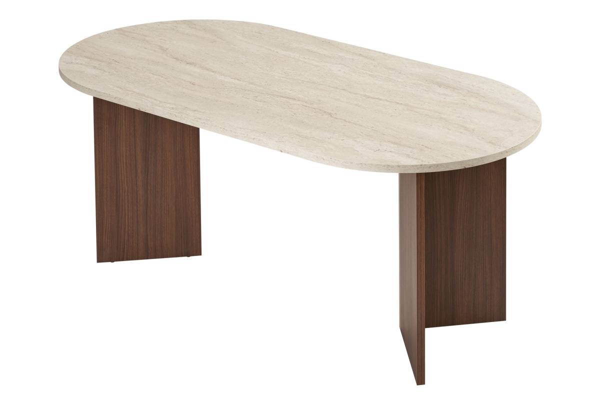 NORDVÄRK Sablin spisebord, oval, Spiseborde hos HomeNordic