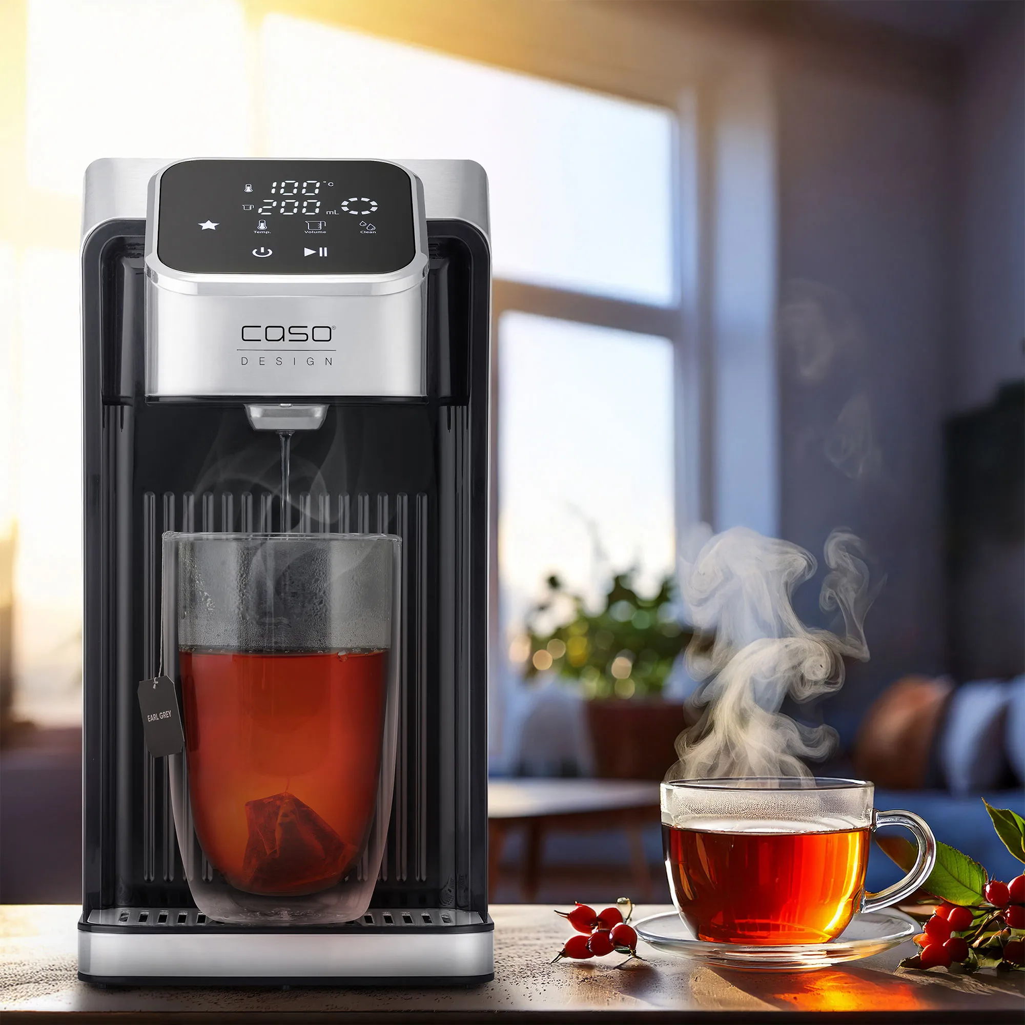 Varmvanddispenser, sort, produktbillede 10 af 10, Elkedler hos HomeNordic