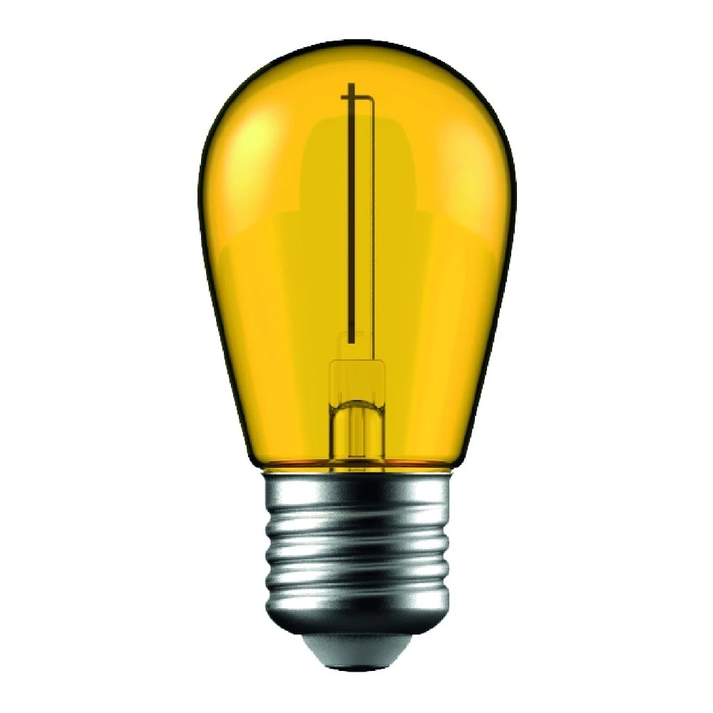 E27 1W LED kronepære, produktbillede 3 af 4, Pærer hos HomeNordic