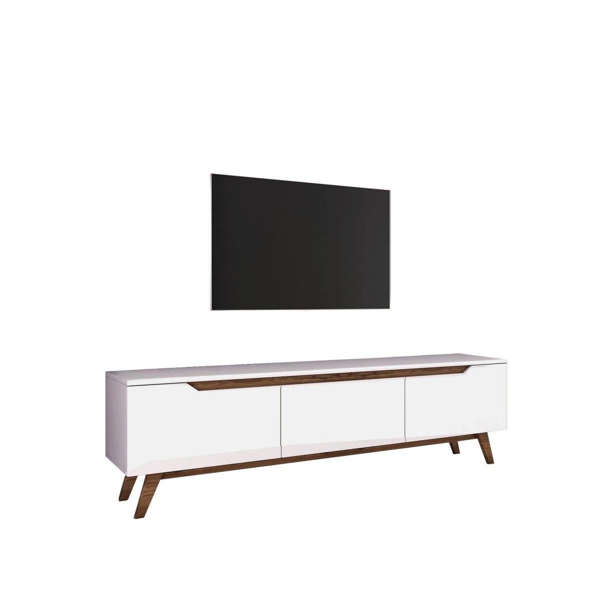 NORDVÄRK D1 TV-bord, m. 3 låger, produktbillede 5 af 11, TV-borde hos HomeNordic