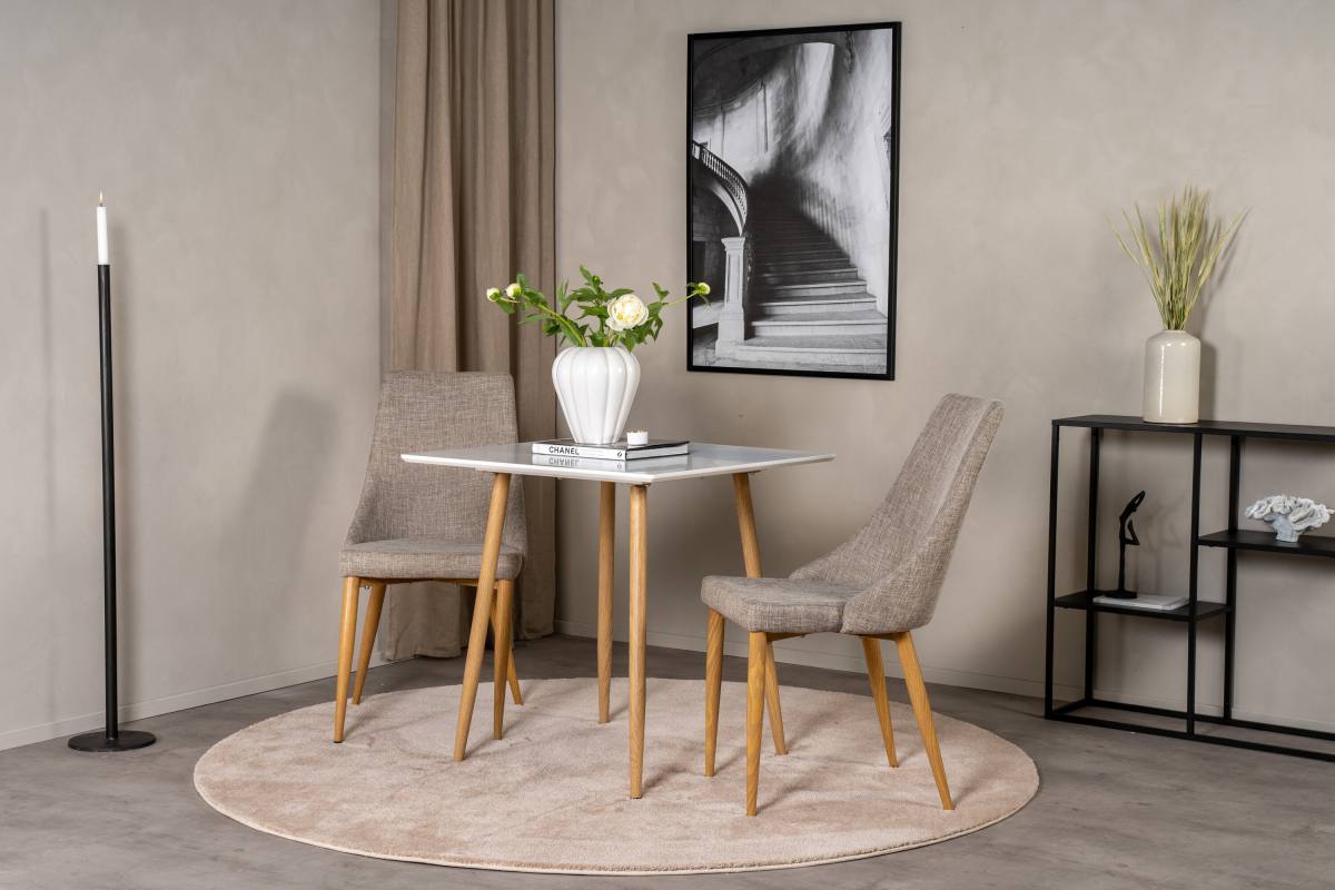 VENTURE DESIGN Polar spisebord, kvadratisk, produktbillede 4 af 4, Spiseborde hos HomeNordic