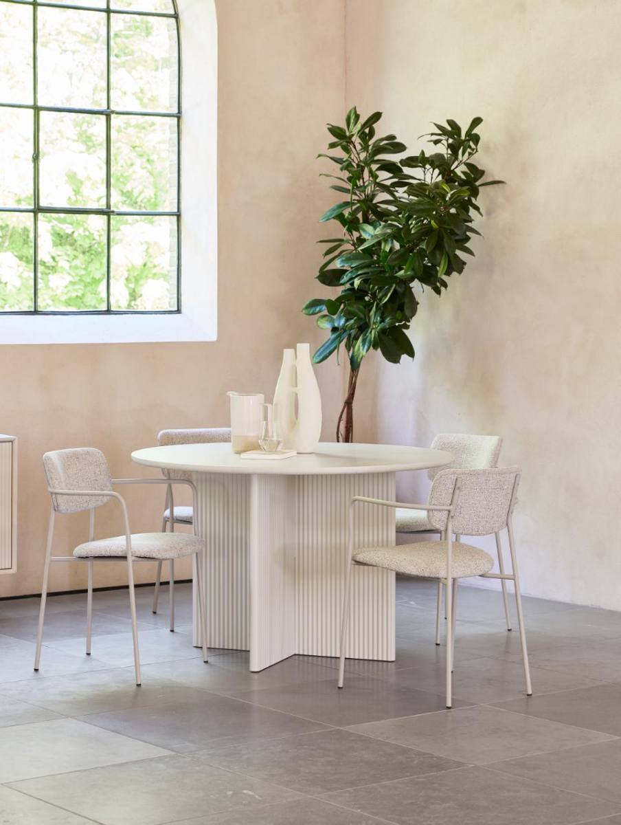 Palma spisebord, rund, produktbillede 6 af 7, Spiseborde hos HomeNordic