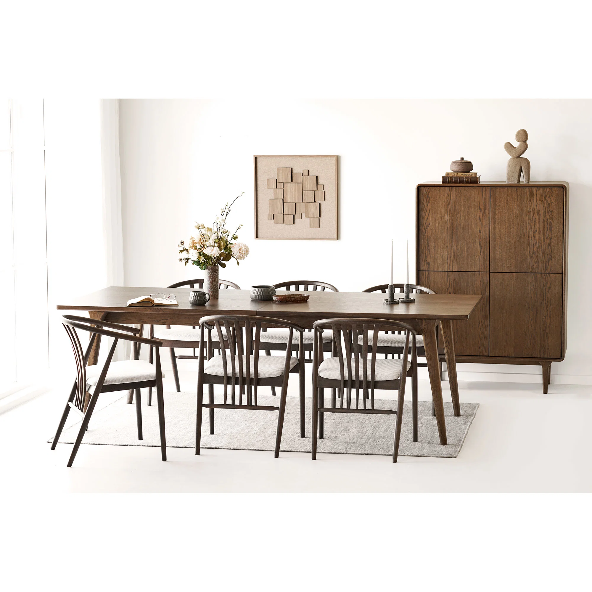 HOUSE NORDIC DARWIN SPISEBORF EG, produktbillede 2 af 6, Spiseborde hos HomeNordic