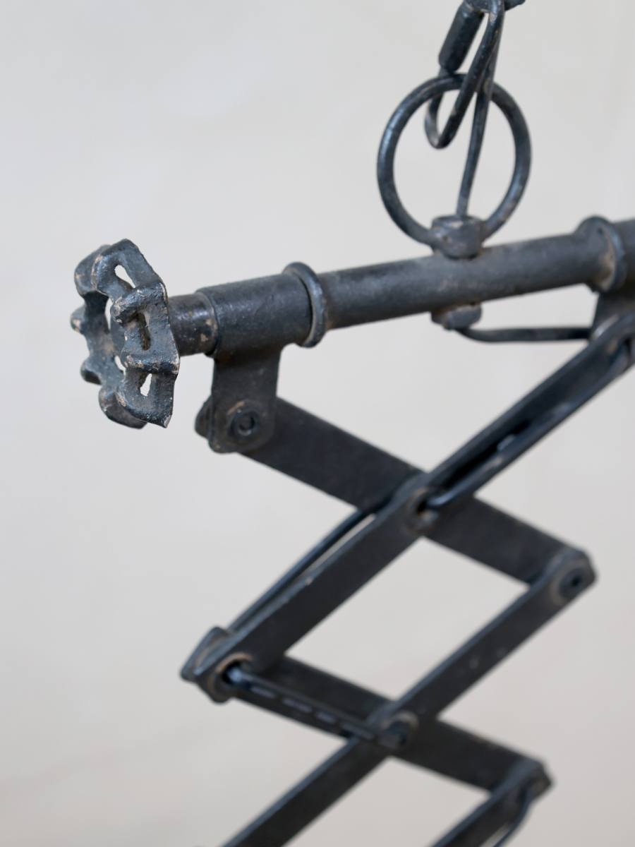 CHIC ANTIQUE FACTORY LOFTLAMPE SORT, produktbillede 3 af 5, Pendler hos HomeNordic