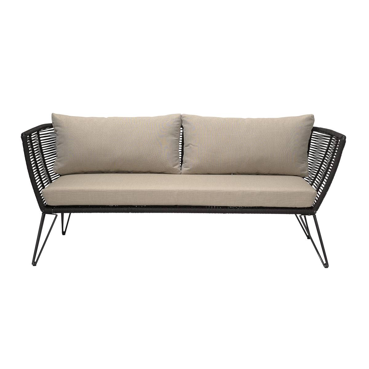 BLOOMINGVILLE MUNDO SOFA SORT, produktbillede 2 af 5, Sofaer hos HomeNordic
