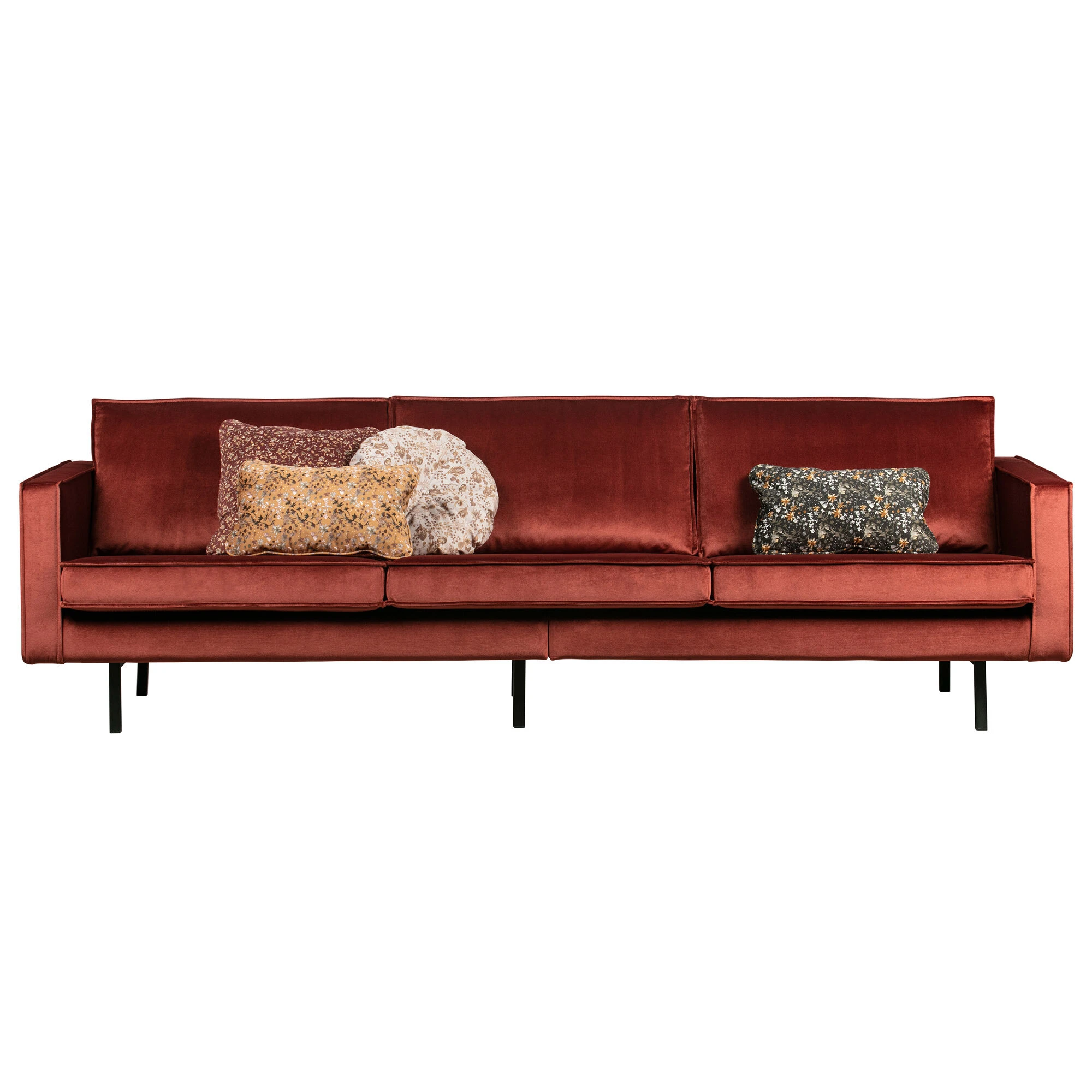 Rodeo 3-pers Sofa Velour, produktbillede 4 af 6, Sofaer hos HomeNordic