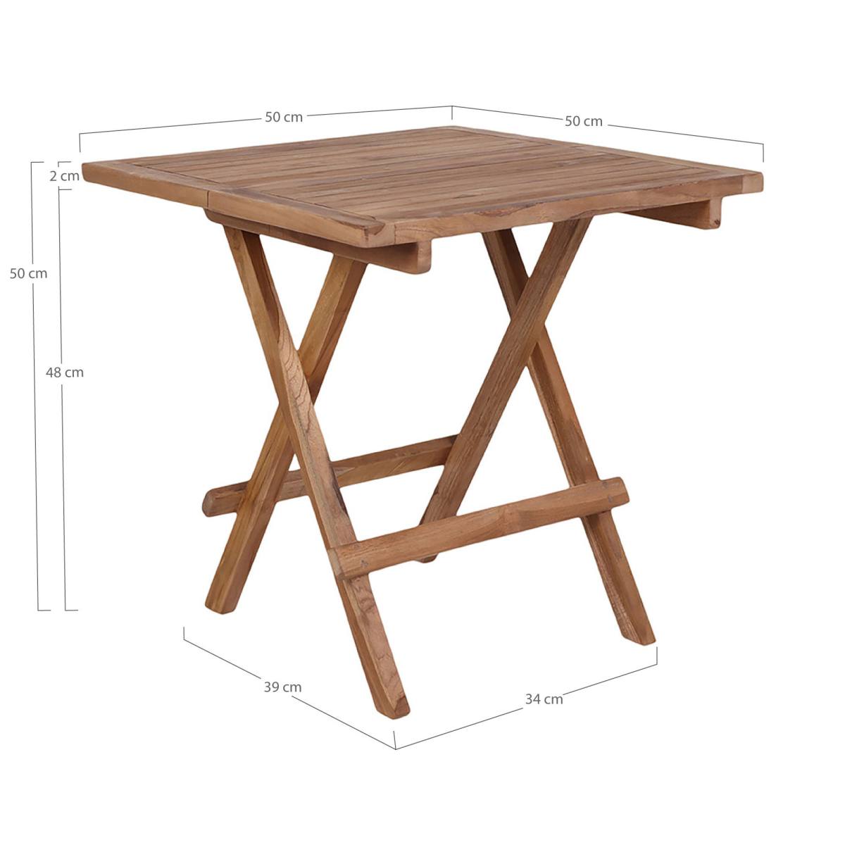 Mayor - Sofabord i teaktræ, produktbillede 7 af 12, Moderne designs hos HomeNordic