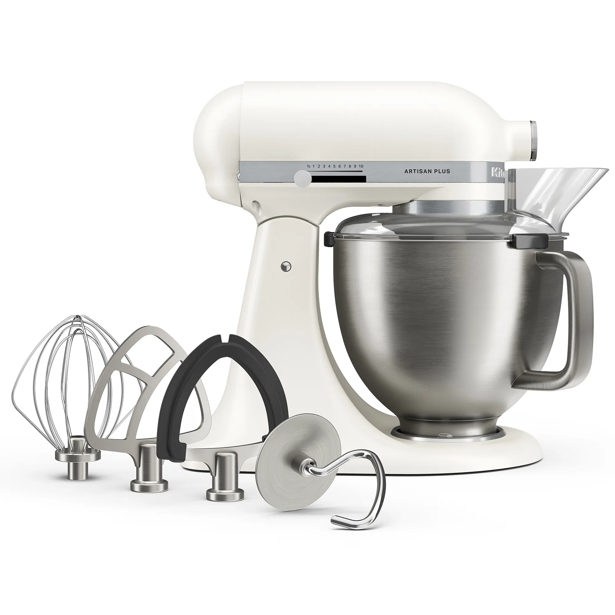 Artisan Plus køkkenassistent 4,7 liter, porcelain white, Røremaskiner hos HomeNordic