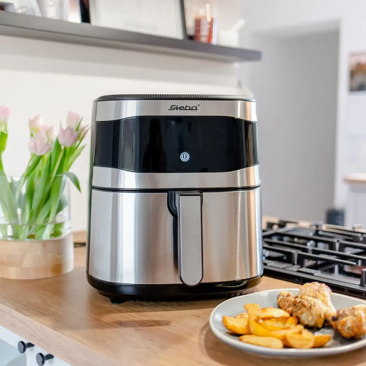 STHF8000FAMILY Airfryer, 8 liter, produktbillede 9 af 11, Airfryers hos HomeNordic