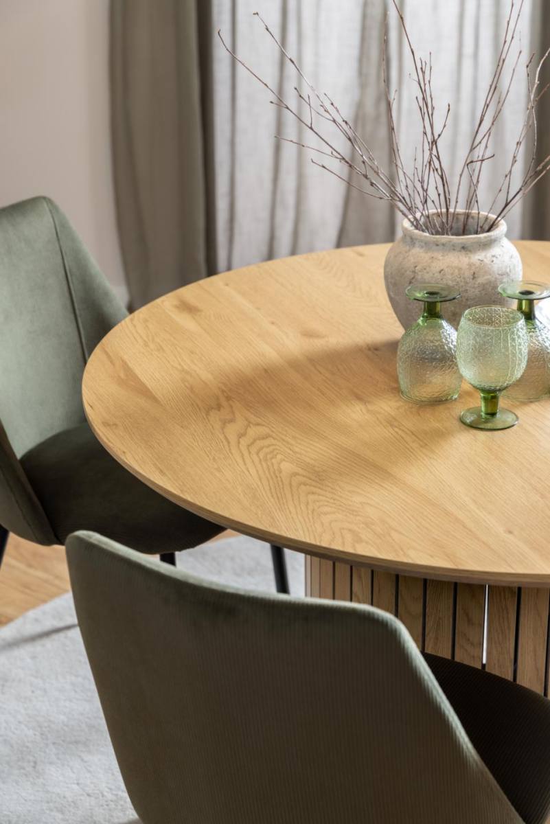ACT NORDIC Yale spisebord, rund, produktbillede 5 af 9, Spiseborde hos HomeNordic