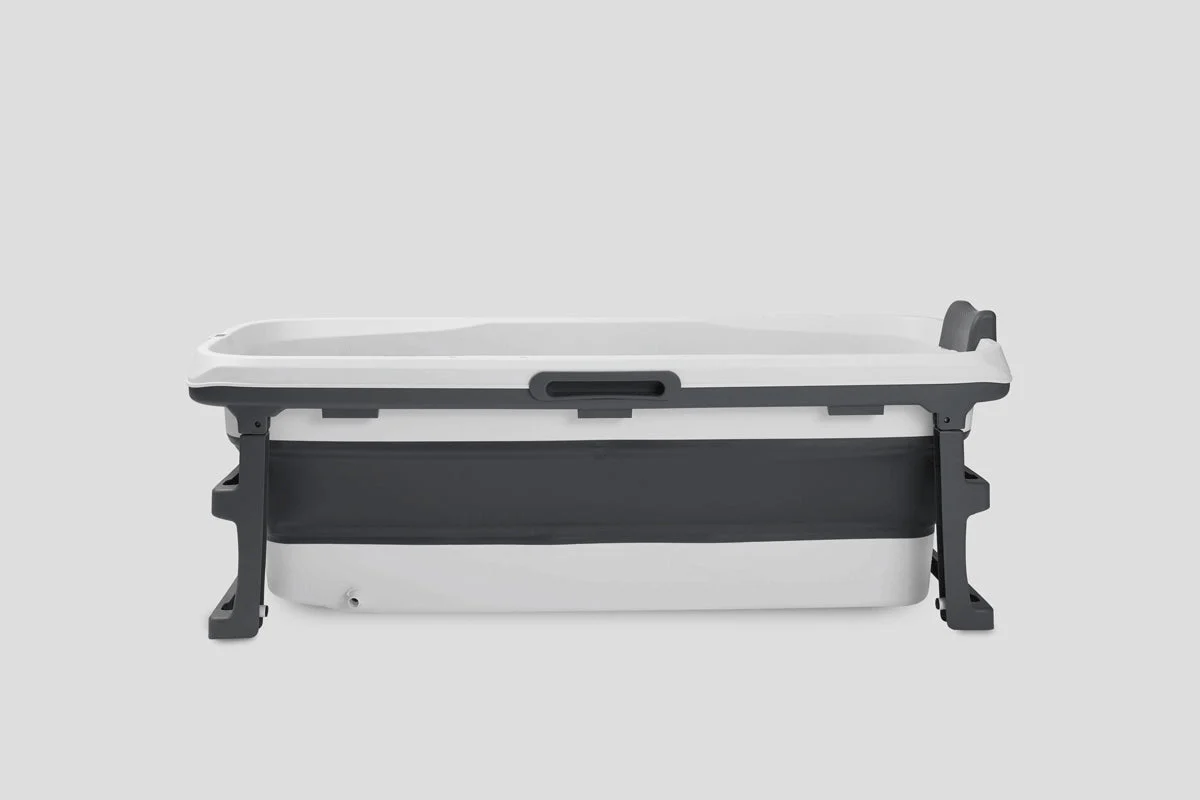 Tubfamily - Special edition foldebadekar til voksne med låg, digital termometer og fodmassage - 150cm/Grå XL. Bonus tilbehør medfølger. Værdi kr. 795,-. – billede 12