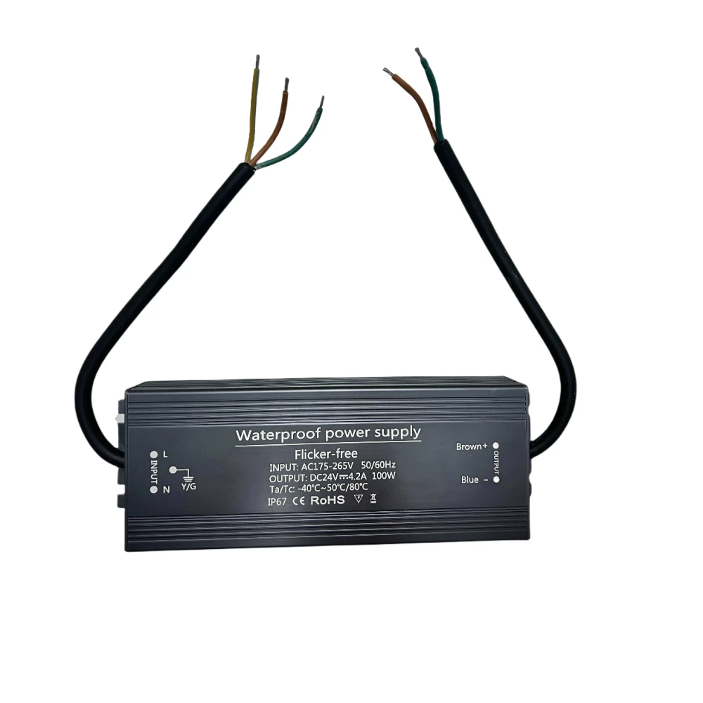 100W / 24V DC strømforsyning, Strømforsyninger hos HomeNordic