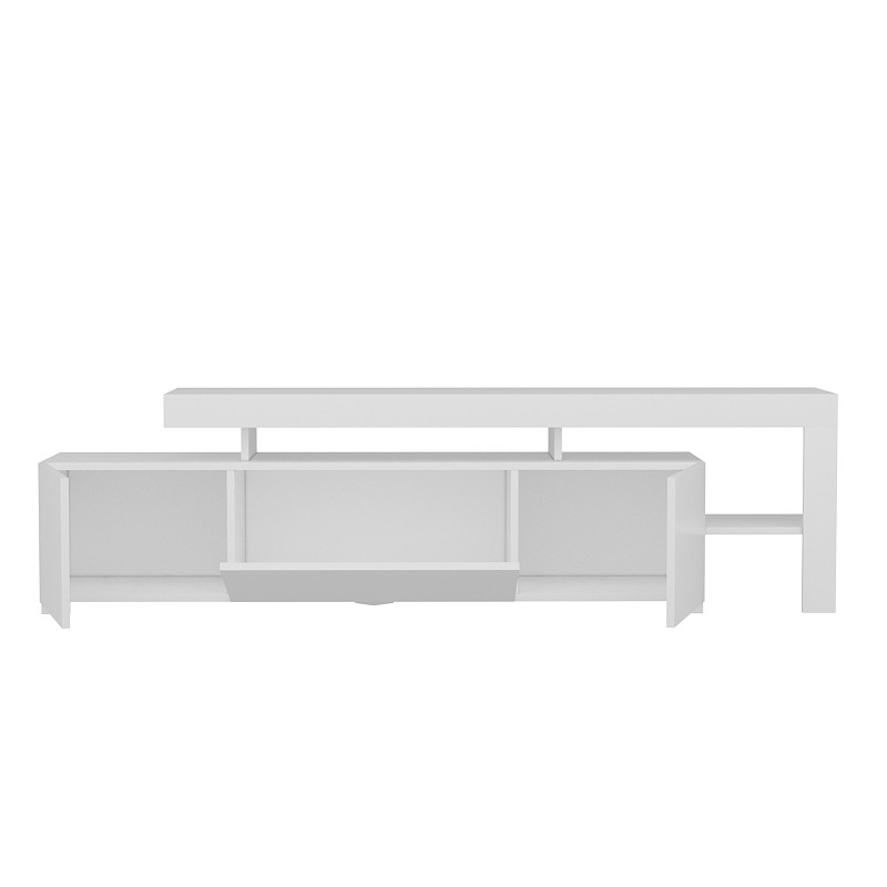 NORDVÄRK Beliz TV-bord, m. PVC-kantbånd LED-lys, produktbillede 5 af 10, TV-borde hos HomeNordic
