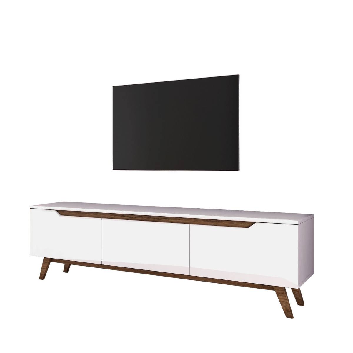 NORDVÄRK D1 TV-bord, m. 3 låger, produktbillede 6 af 11, TV-borde hos HomeNordic