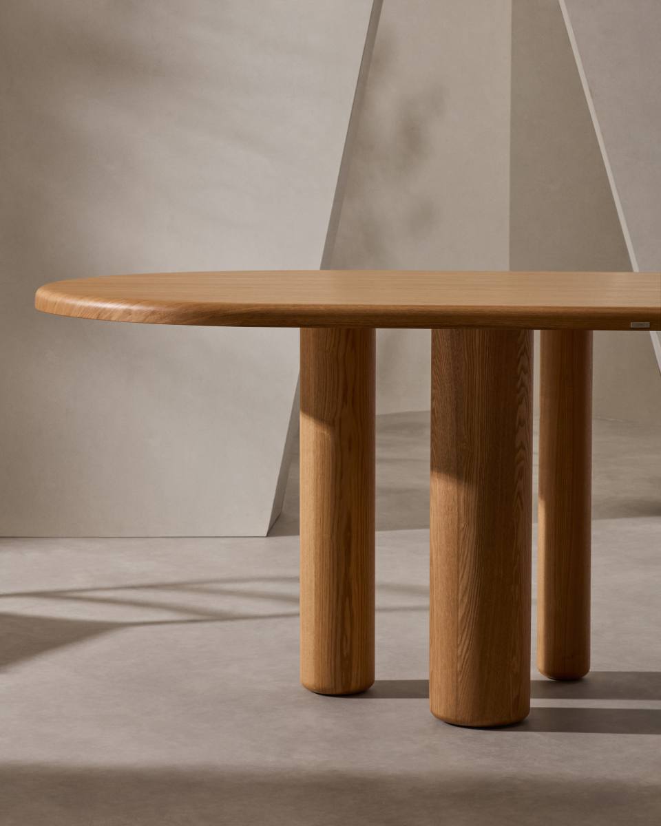 KAVE HOME Mailen spisebord, oval, produktbillede 5 af 5, Spiseborde hos HomeNordic