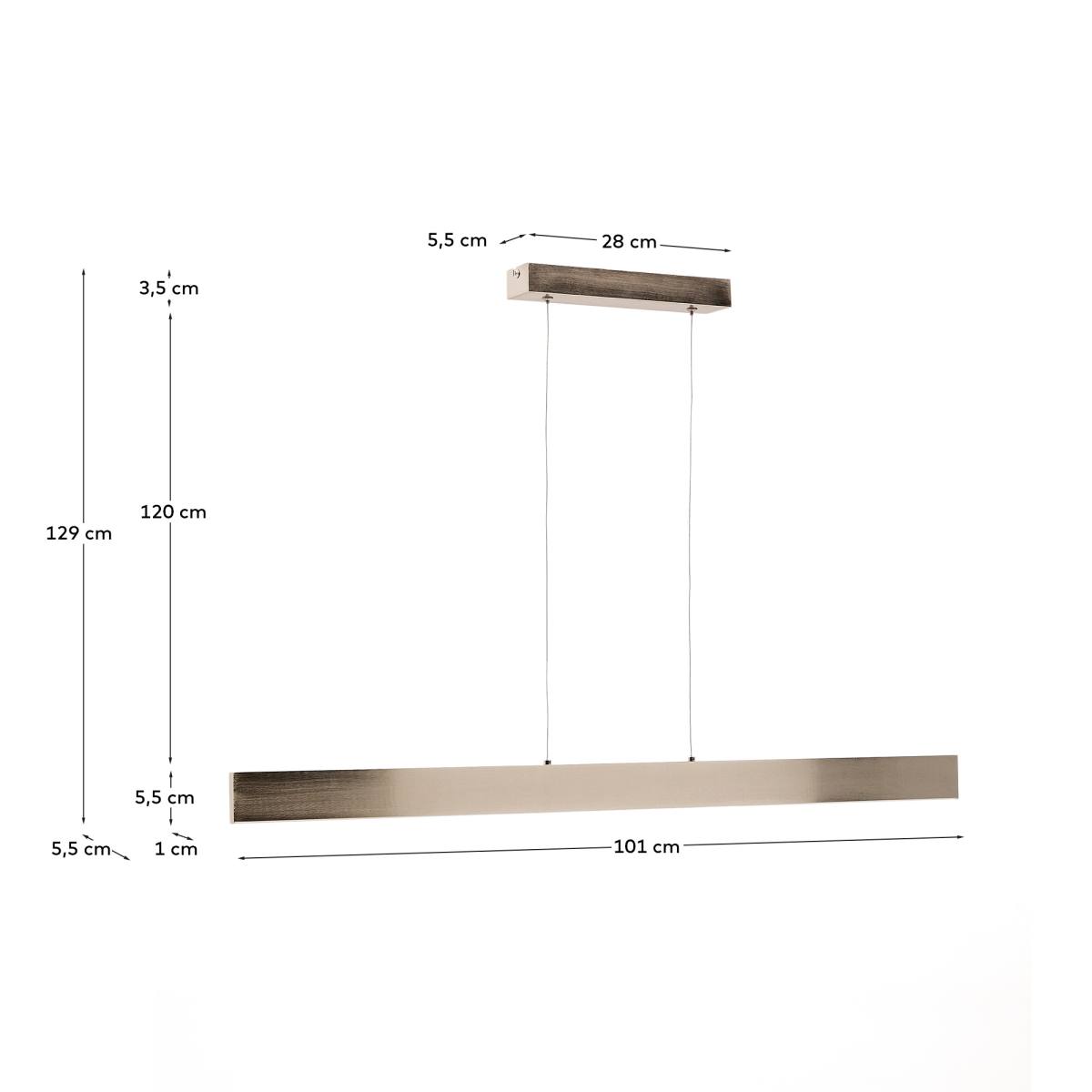 KAVE HOME Boadella loftlampe, produktbillede 2 af 5, Loftlamper hos HomeNordic