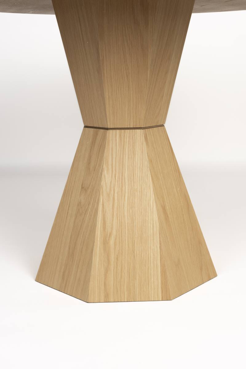 ZUIVER Lotus spisebord, rund, produktbillede 5 af 9, Spiseborde hos HomeNordic