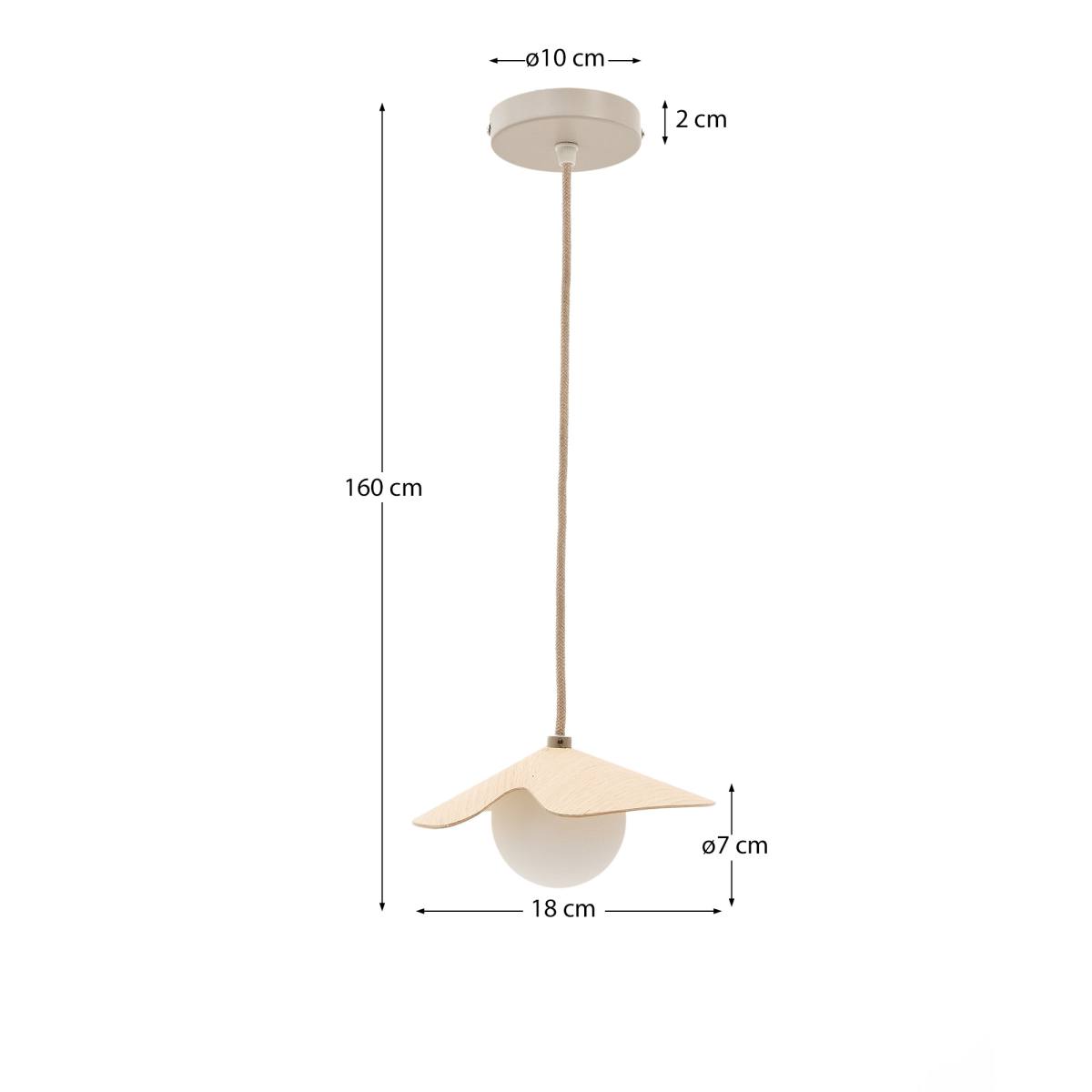 KAVE HOME Wilara loftlampe, produktbillede 2 af 5, Loftlamper hos HomeNordic