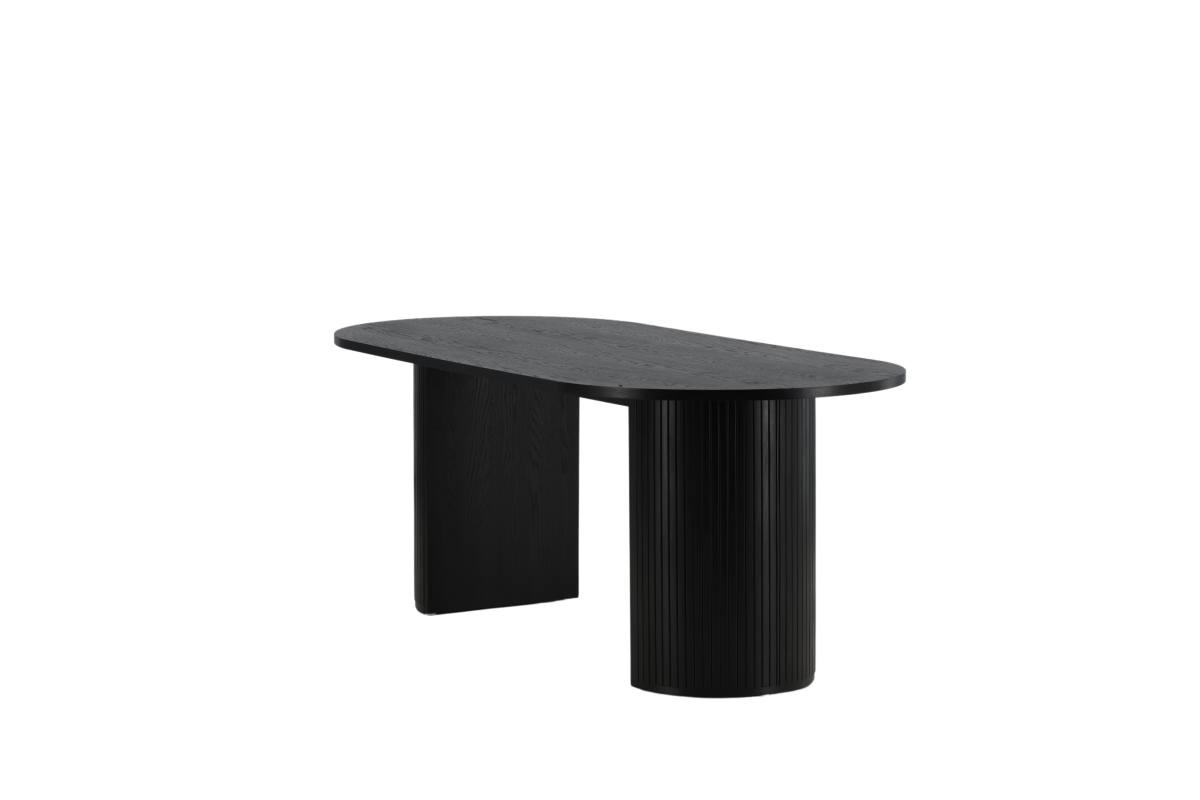 VENTURE DESIGN Bianca spisebord, oval, produktbillede 3 af 14, Spiseborde hos HomeNordic