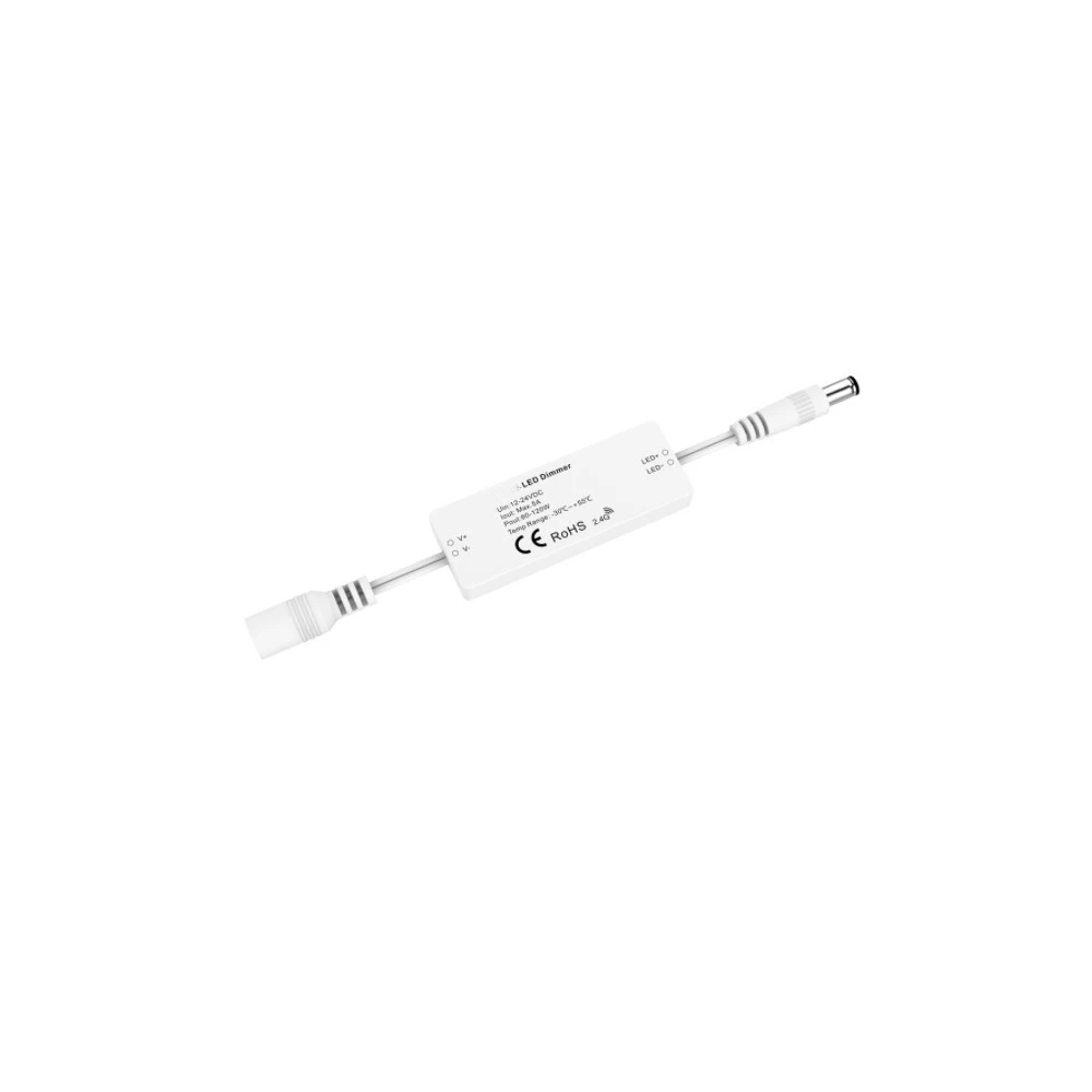 LEDlife rWave mini controller- 12V (60W), 24V (120W), med DC stik, LED-strips hos HomeNordic